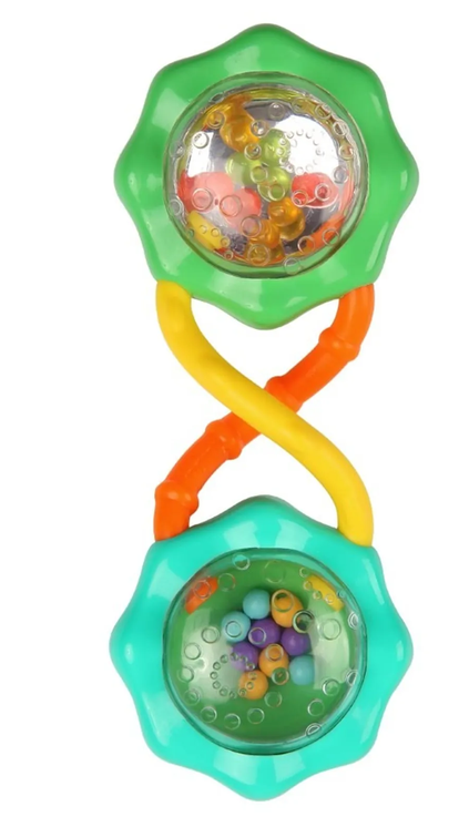 Bright Starts Rattle & Shake Barbell grzechotka