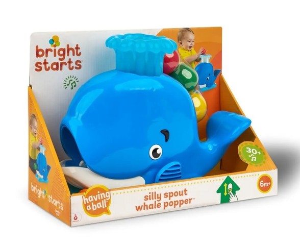 Opakowanie Bright Starts Silly Spout Whale Popper