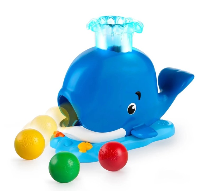 Bright Starts Silly Spout Whale Popper interaktywny wieloryb 6m+