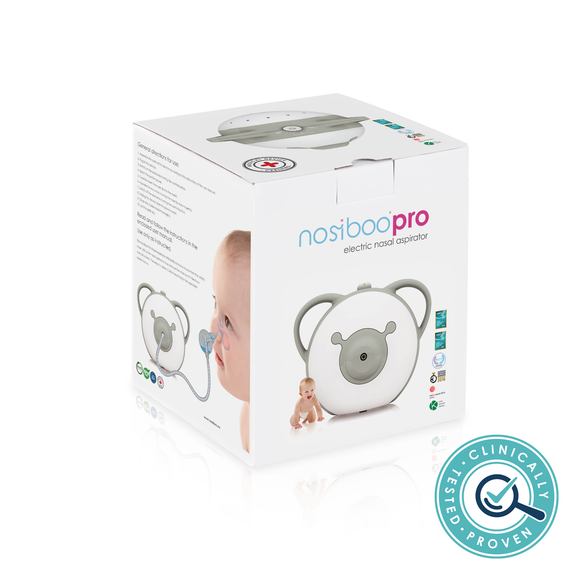 Nosiboo Pro elektryczny aspirator do nosa - obrazek 15