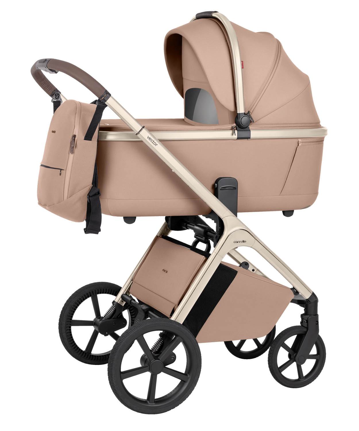 Carrello Vector CRL-6553 2w1 Walnut Beige