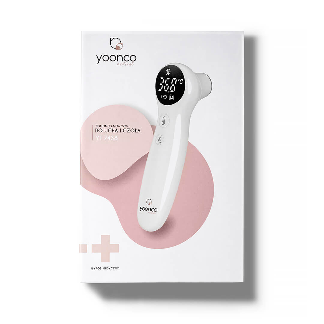 Yoonco YT 7438 termometr do ucha i czoła - obrazek 5