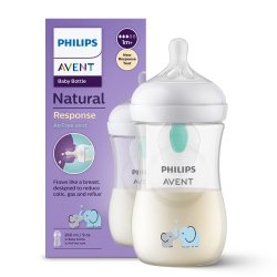 Philips Avent Natural Response AirFree 260 ml Wzór słoń (SCY673/81)