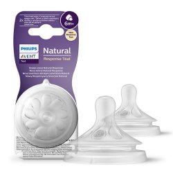 Philips Avent SCY966/02 smoczki Natural Response do kaszek przepływ #6 2 szt.