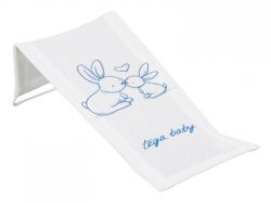 Tega Baby Króliczki leżaczek kąpielowy, kolor Biały
