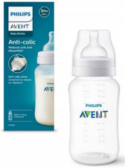 Philips Avent SCY106/01 butelka antykolkowa 330 ml z opakowaniem