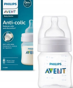 Philips Avent SCY100/01 butelka antykolkowa 125 ml z opakowaniem
