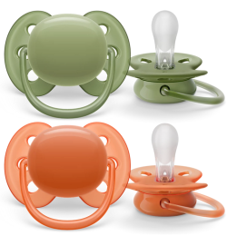 Philips Avent Ultra Soft SCF093/01 zielono-pomarańczowy