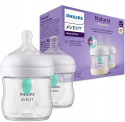 Philips Avent SCY670/02 butelka Natural Response z wentylem AirFree 125 ml 2 szt.