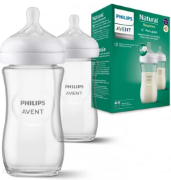 Philips Avent SCY933/02 szklana butelka Natural Response 240 ml 2 szt.