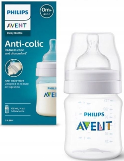 Philips Avent SCY100/01 butelka antykolkowa 125 ml z opakowaniem