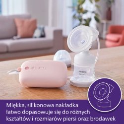 Silikonowa nakładka NaturalMotion Philips Avent SCF395/31