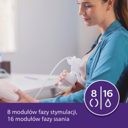 Ustawienia stymulacji i odciągania Philips Avent SCF395/31