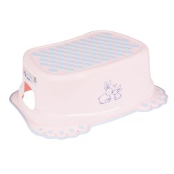 Tega Baby Króliczki podnóżek dziecięcy antypoślizgowy różowy