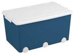 Pojemnik na zabawki Tega Baby 60 l, kolor Granatowy