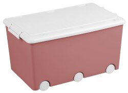 Pojemnik na zabawki Tega Baby 60 l, kolor Różowy