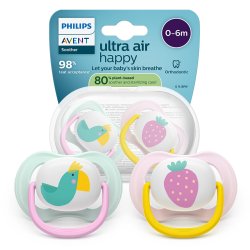 Philips Avent Ultra Air Happy SCF080/24 ptaszek i owoce
