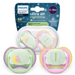 Philips Avent Ultra Air Nighttime SCF376/29 pastelowe wzory