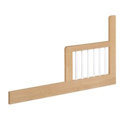Barierka Klupś Sofie buk-biel do łóżeczka 120×60