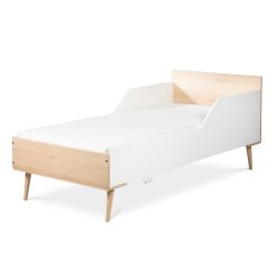 Łóżko młodzieżowe Klupś Sofie 180×80 buk-biel