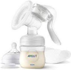 Philips Avent SCF430/10 laktator ręczny NaturalMotion – z butelką 125 ml