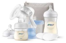 Philips Avent SCF430/16 laktator ręczny NaturalMotion – zestaw startowy do karmienia piersią