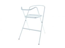 Biały metalowy stojak Tega Baby pod wanienkę 102 cm
