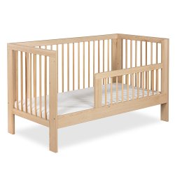 Bukowe łóżeczko Klupś Olivia 140×70 po zmianie konfiguracji