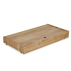 Dębowy pojemnik na pościel Klupś LittleSky 160×80