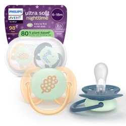Philips Avent Ultra Soft Nighttime SCF094/03 miętowo-granatowy
