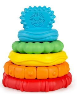 Zestaw gryzaków do układania Baby Einstein Stack & Teethe