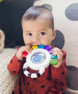 Baby Einstein Outstanding Opus gryzak z grzechotką 3 mies.+