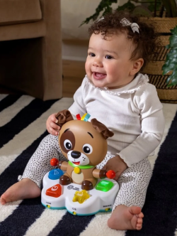 Baby Einstein Drum & Learn Dean muzyczny piesek 6 mies.+