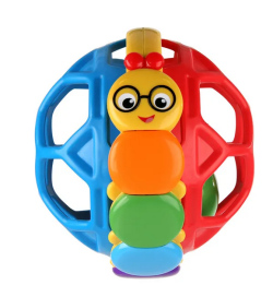 Baby Einstein Bendy Ball elastyczna piłka sensoryczna z grzechotką