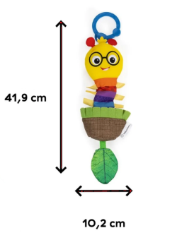Baby Einstein Cal-a-Puller zawieszka z grzechotką