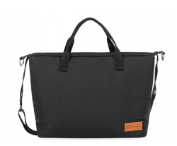 Petite&Mars Bag Universal Black czarna torba do wózka