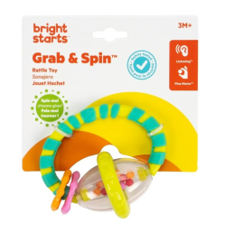 Fakturowany uchwyt Bright Starts Grab & Spin