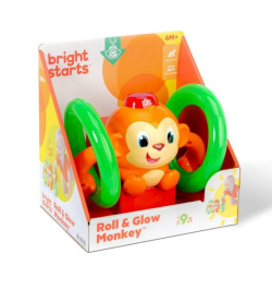 Opakowanie Bright Starts Roll and Glow Monkey