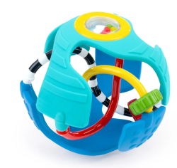 Baby Einstein Rattle & Sense piłka sensoryczna z grzechotką