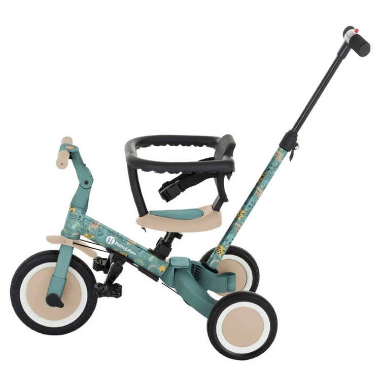 Rowerek trójkołowy Petite&Mars Turbo 5w1 Dino Park