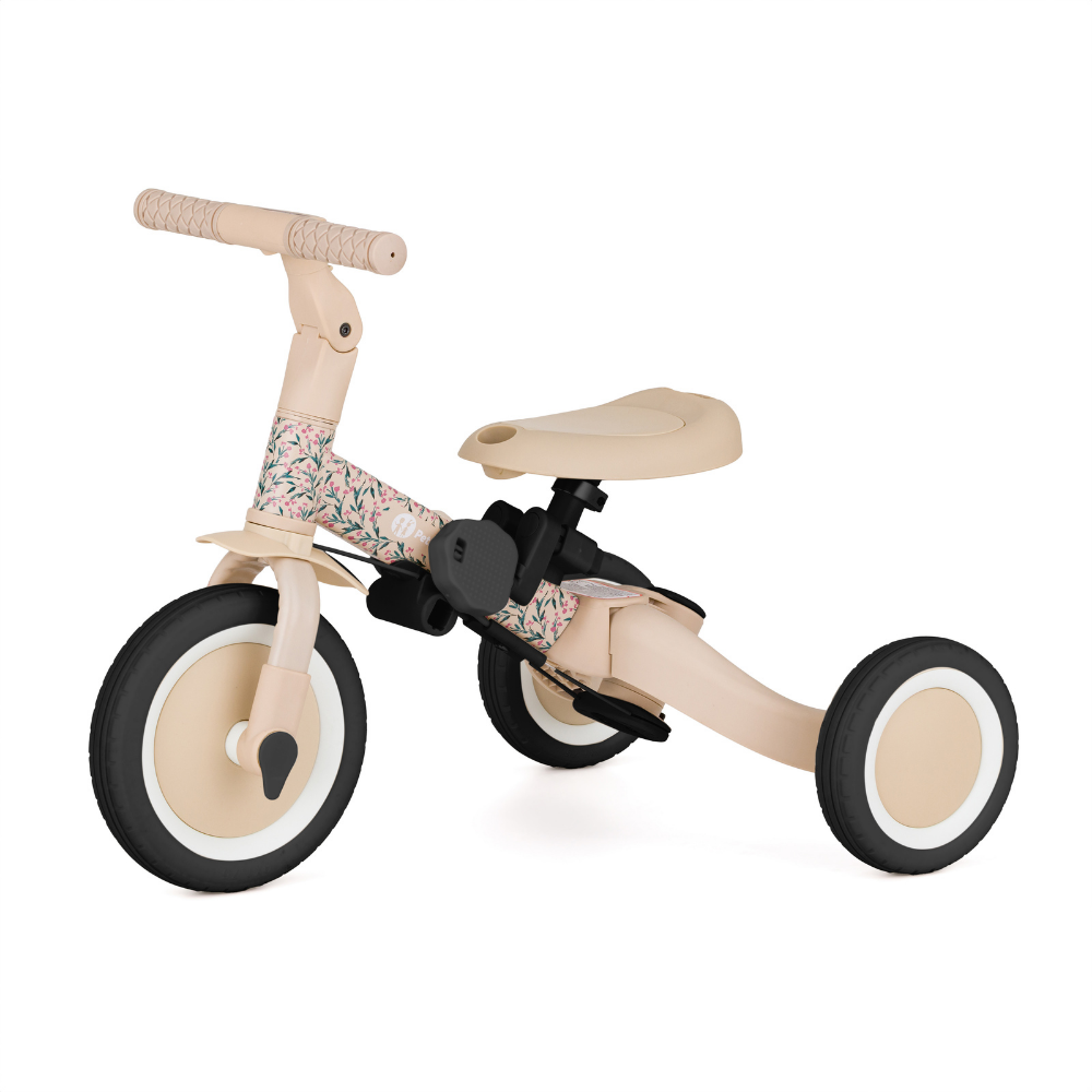 Rowerek Petite&Mars Turbo Pink Meadow widziany z boku
