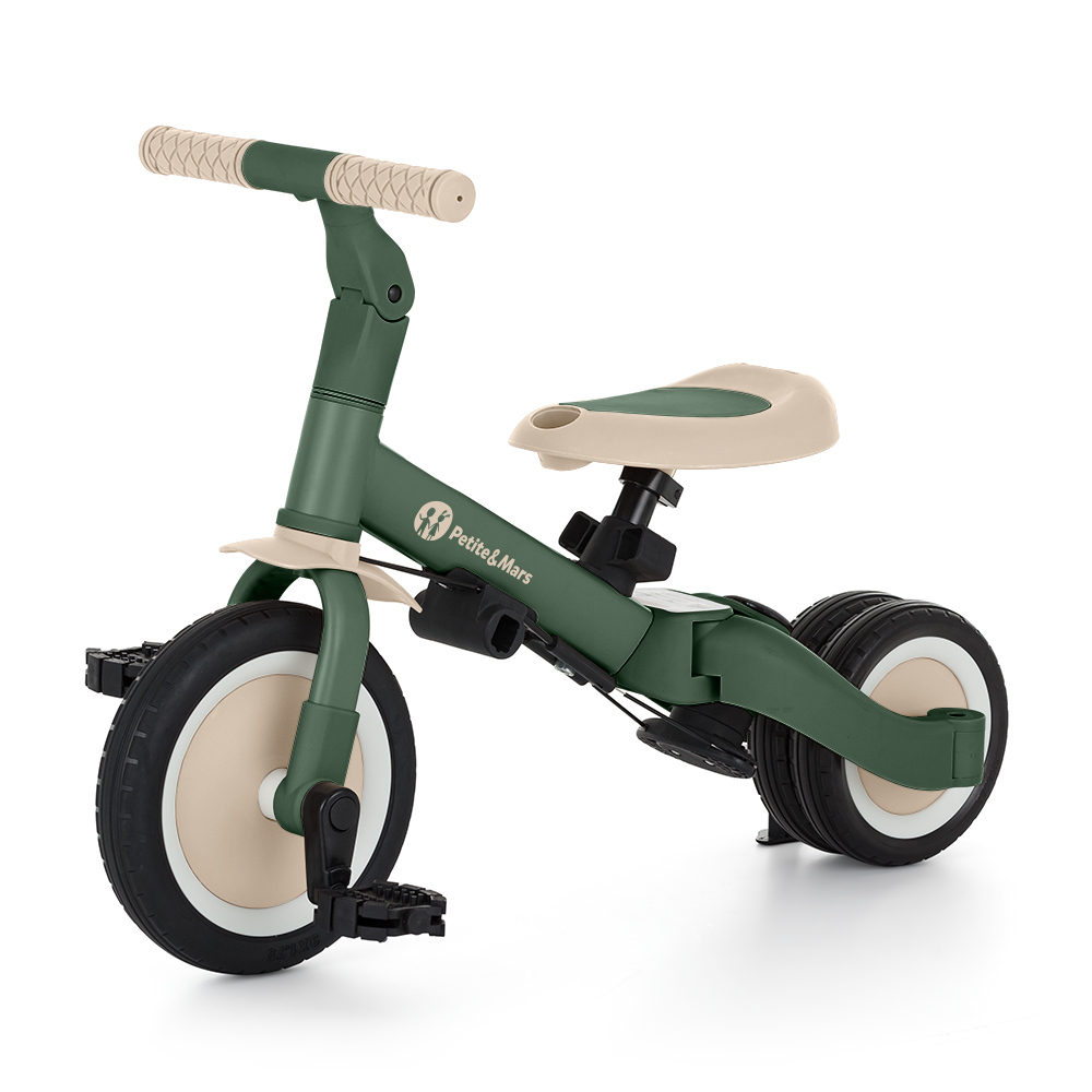 Rowerek Petite&Mars Turbo 5w1 Misty Green