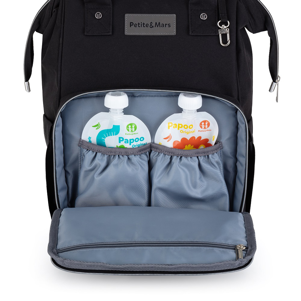 Przednie kieszenie plecaka Petite&Mars Jack