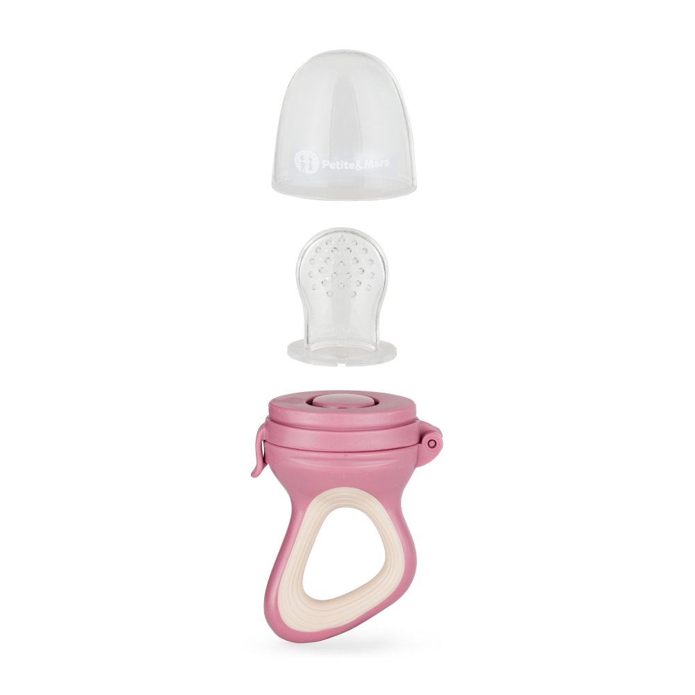 Gryzak do owoców Petite&Mars Fruzi Rose&Sand