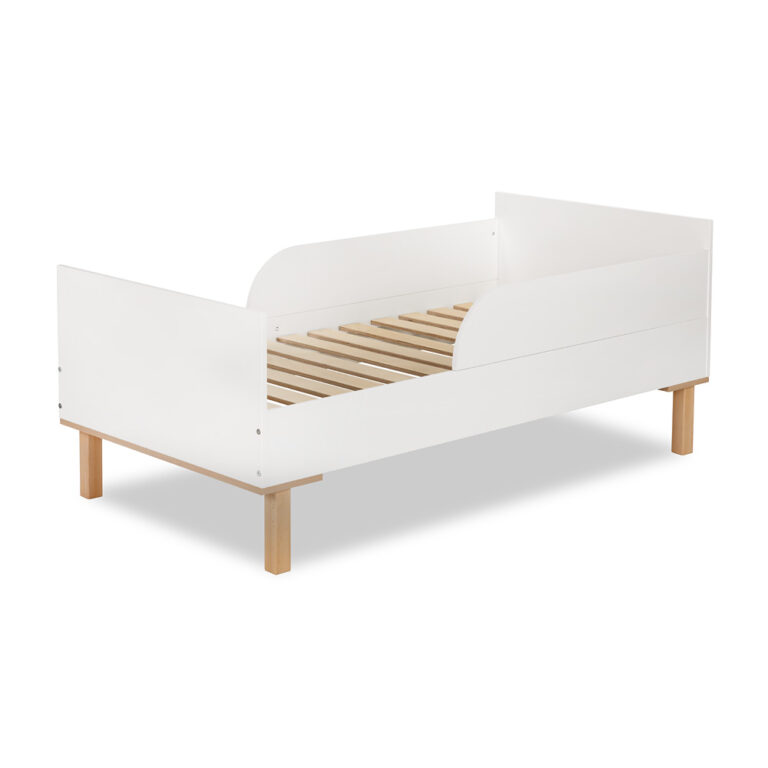 Klupś Sofie łóżko młodzieżowe 180×80 buk-biel - obrazek 4