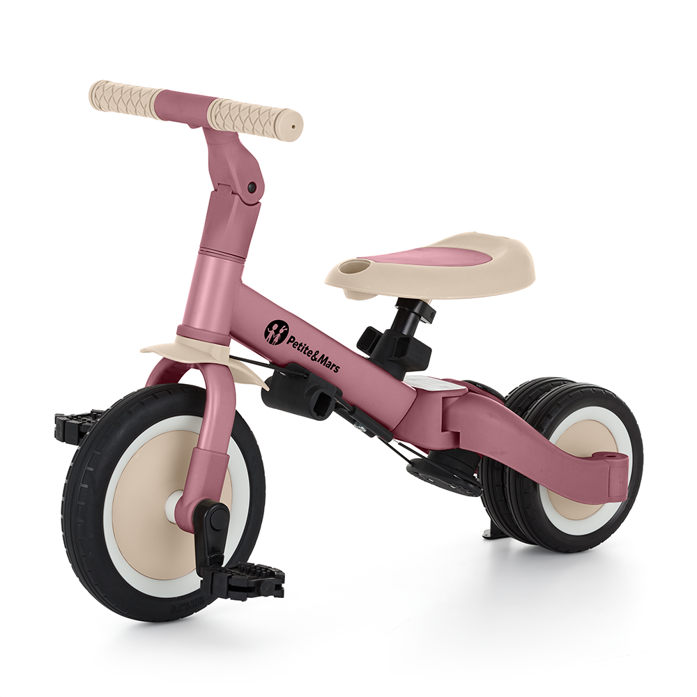 Rowerek Petite&Mars Turbo 5w1 Dusty Rose