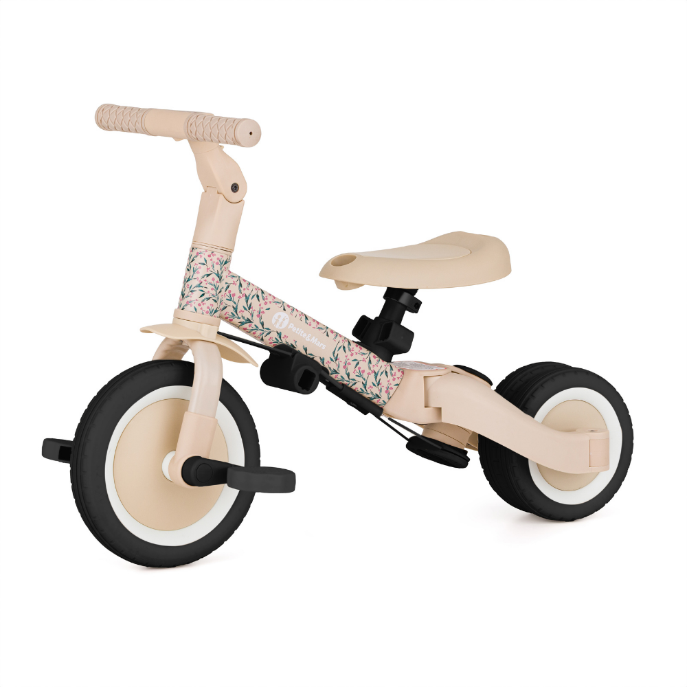 Rowerek Petite&Mars Turbo 5w1 Pink Meadow