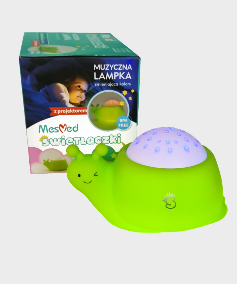 MesMed Ślimaciuś z opakowaniem
