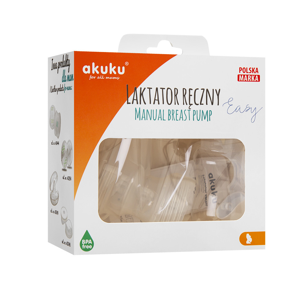 Laktator ręczny Akuku Easy A0306 w opakowaniu