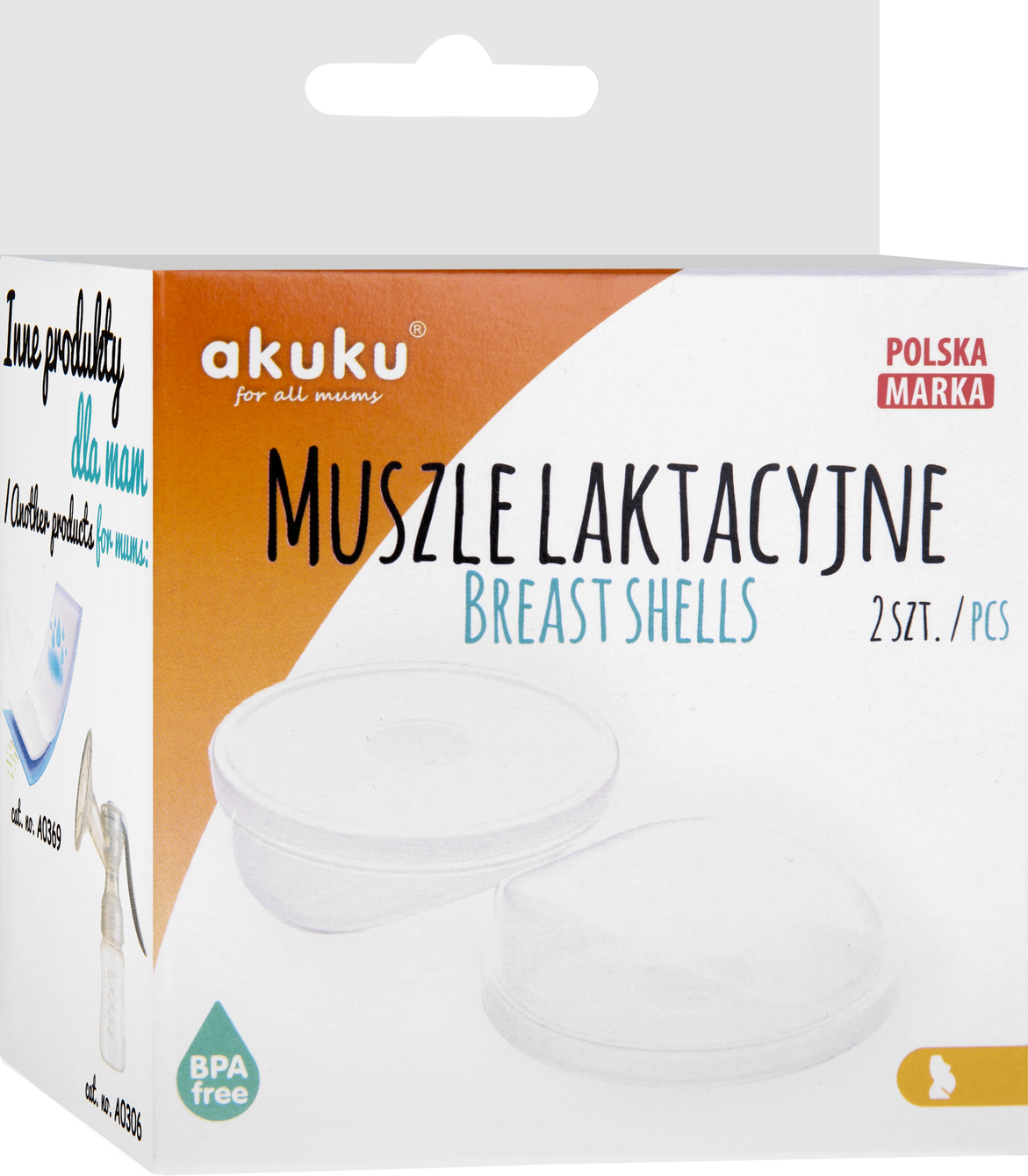 Opakowanie muszli laktacyjnych Akuku A0248